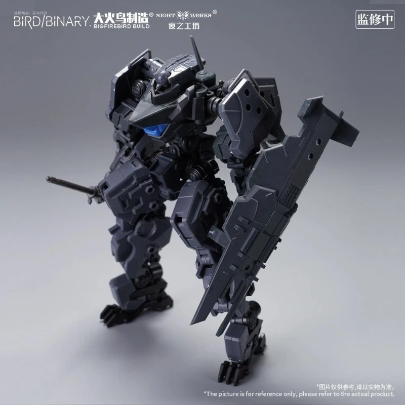 

BIGFIREBIRD BUILD FICEDULA Assembly Movable Model Toys Collection BIRD/BINARY Mecha
