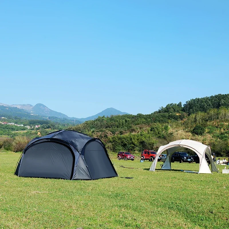 

L # Big Family Camping Dome Canopy Tent