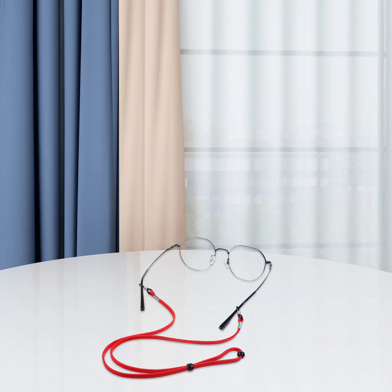 

10Pcs Anti-Slip Eyeglasses Cords Secure Fit Lightweight Glasses Strings for Sports Travel Daily Use Neck Arm Head Attachment