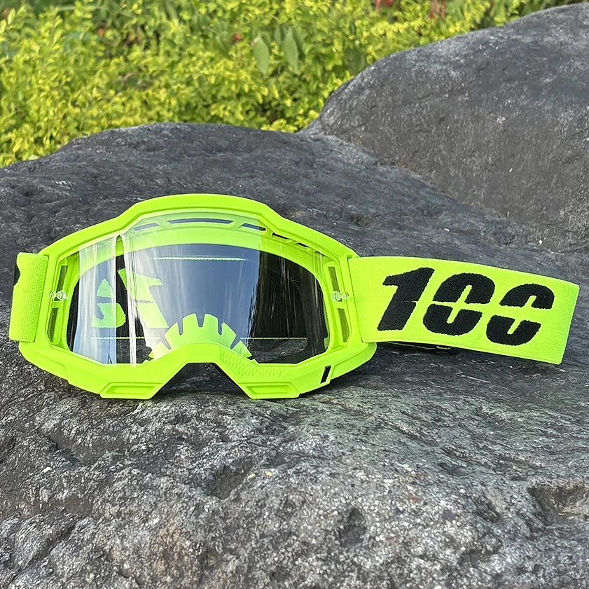 100 Motorrad Brille Männer Motocross Brille Helm MX Moto Dirt Bike ATV Ski Outdoor Sport Glas Roller Googles Maske Radfahren