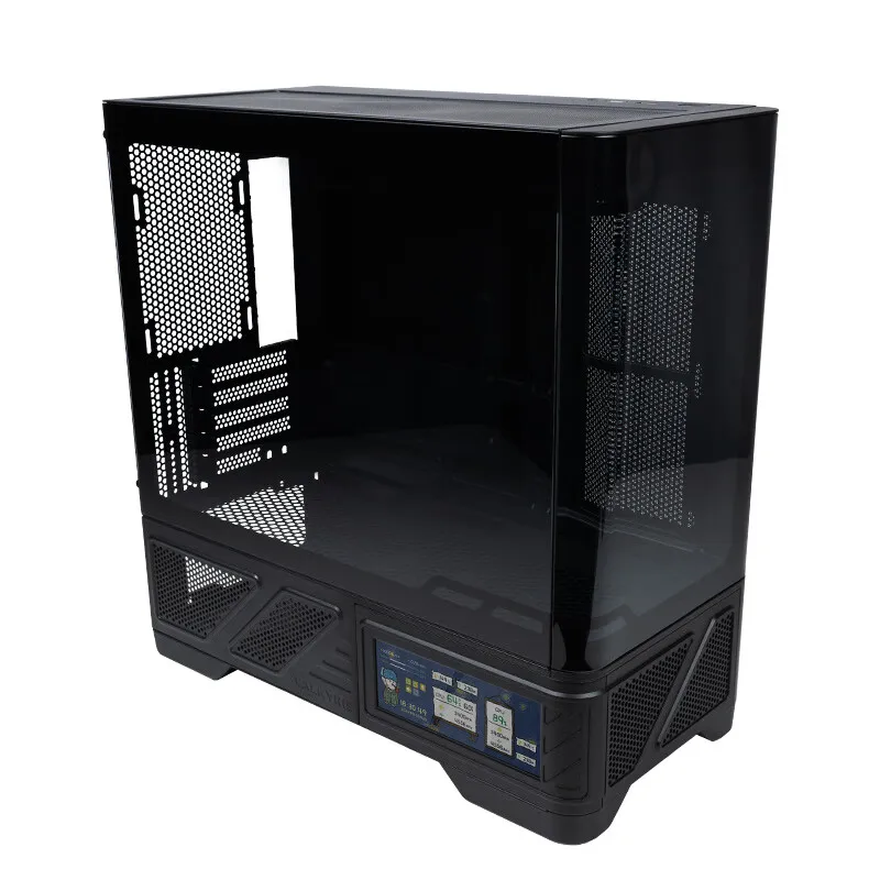 VALKYRIE M-ATX PC ケース ゲーミング デスクトップ ケース VK03-M LCD