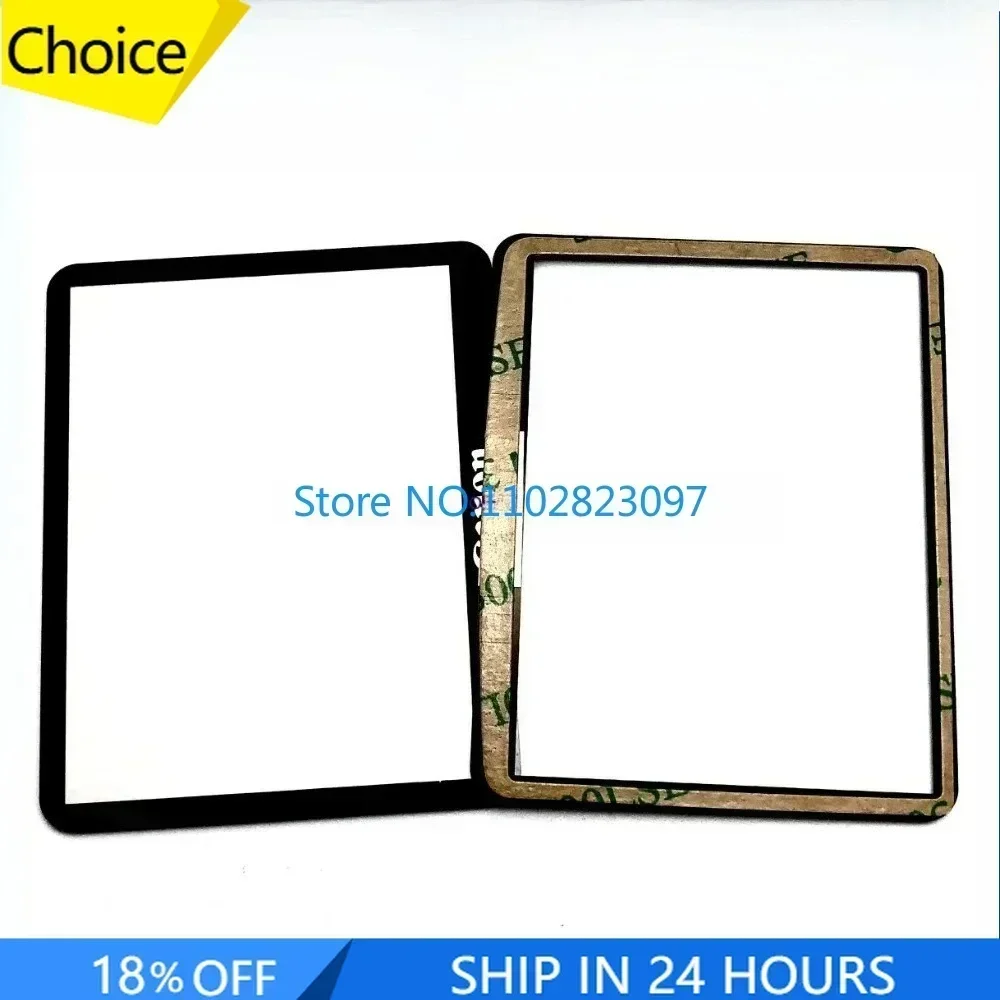 

New for Canon EOS 40D 50D LCD Display Window Outer Glass Protective Screen + Tape Camera Replace Repair Parts