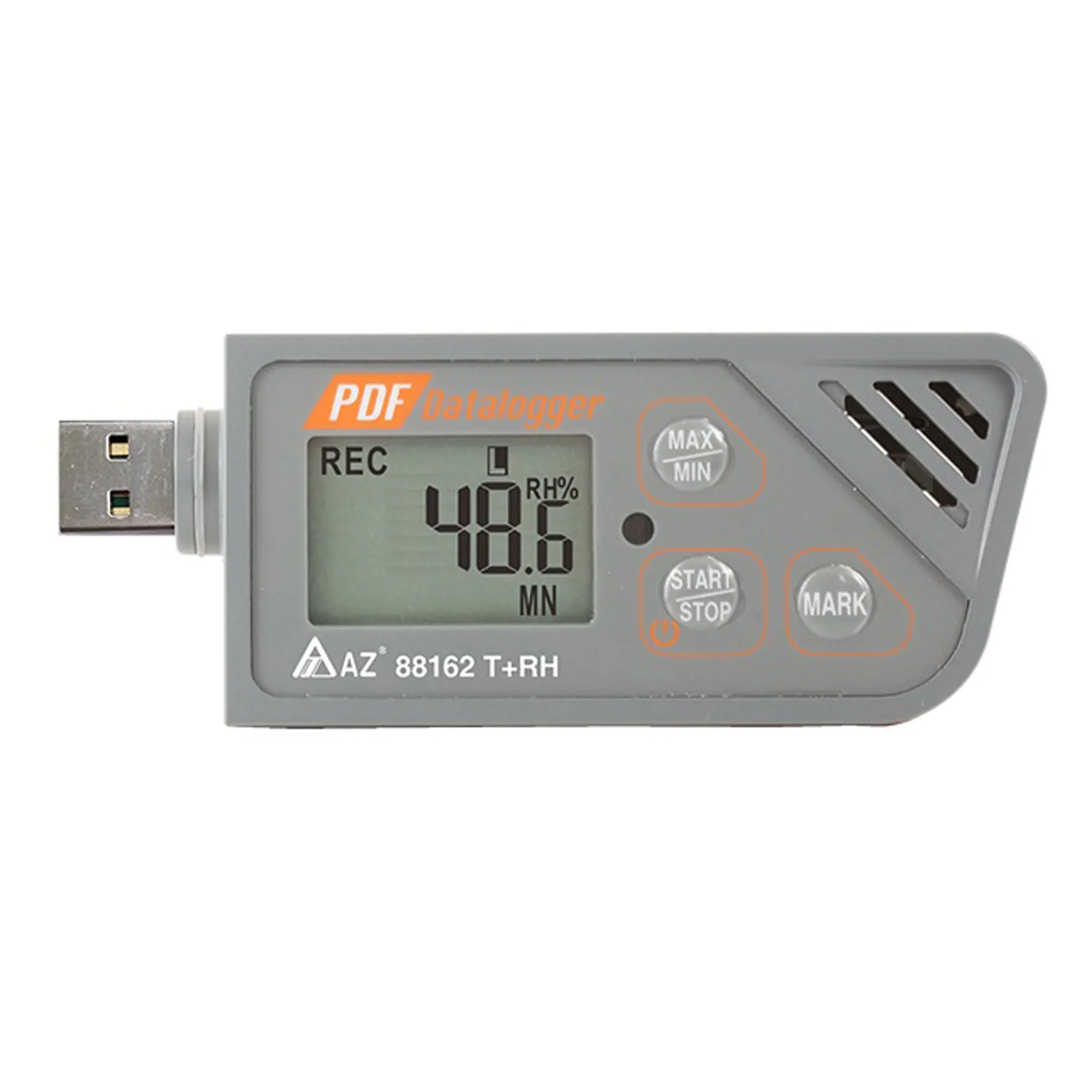 AZ88162 New Digital USB interface Temperature Humidity Recorder Hygro Thermometer Data Logger