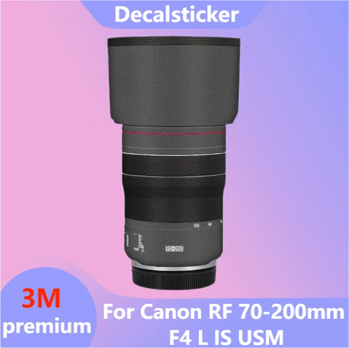 

For Canon RF 70-200mm F4 L IS USM Lens Sticker Protective Skin Decal Film Anti-Scratch Protector Coat RF70-200 70-200 F/4