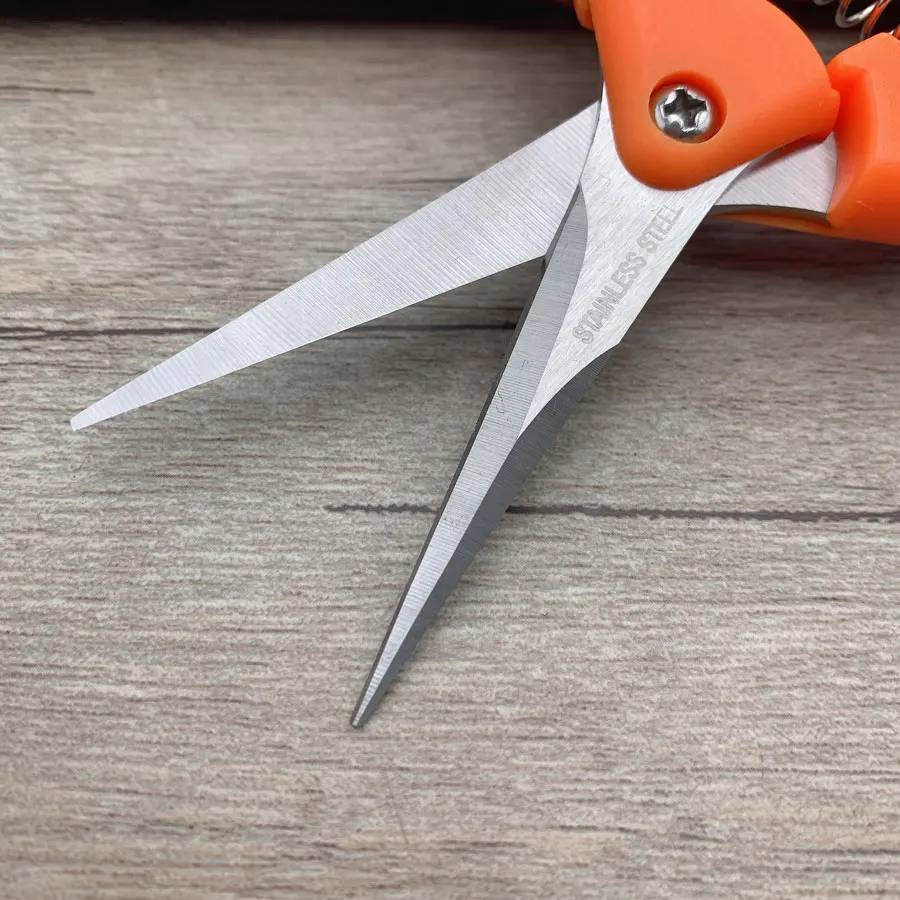 Stainless Steel Multi  Pruning Shears Fishing Line Fruit Flower Branch Straight Elbow Garden Gardening Scissors Pliers