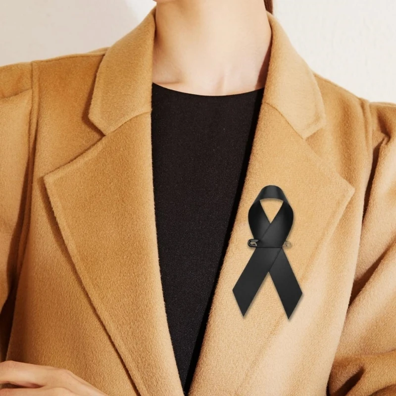 Light Weight Ribbon Brooch Ribbon Pin for Comfortable Day Wear by Professional 
