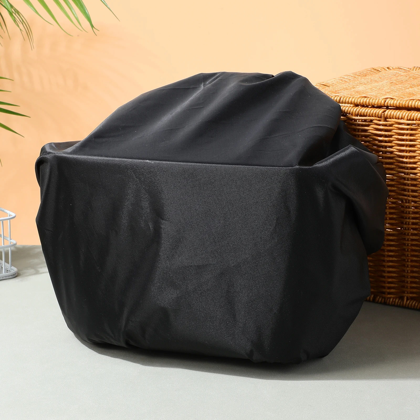 

Waterproof Bike Basket Cover Black Portable Lightweight Rain Protection Cycling Accessories Bike Front Canvas Cover
