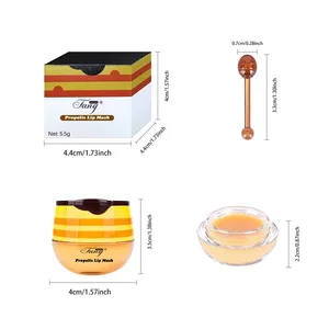 Kem dưỡng ẩm son bóng Bleach Bleach, Mặt nạ giấc ngủ dinh dưỡng, Bảo dưỡng giấc ngủ đêm, Dâu, Mật ong, 5,5G 8 Kem bán hàng chính - 2