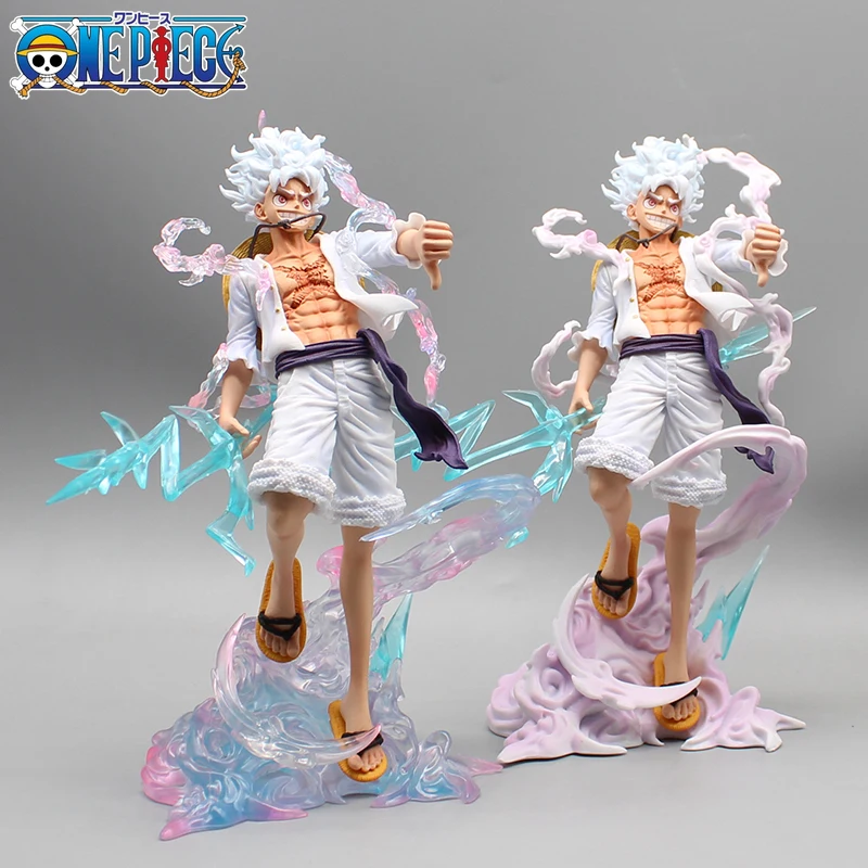 23cm One Piece Sun God Nika Luffy Anime Figure Straw hat Pirate Regiment Manga Statue Pvc Action Figurine Collection Model Toy