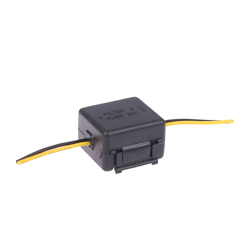 Car Power Signal Filter Anti-interference Stereo Radio Audio Relay Capacitor Power Filter Accessories
