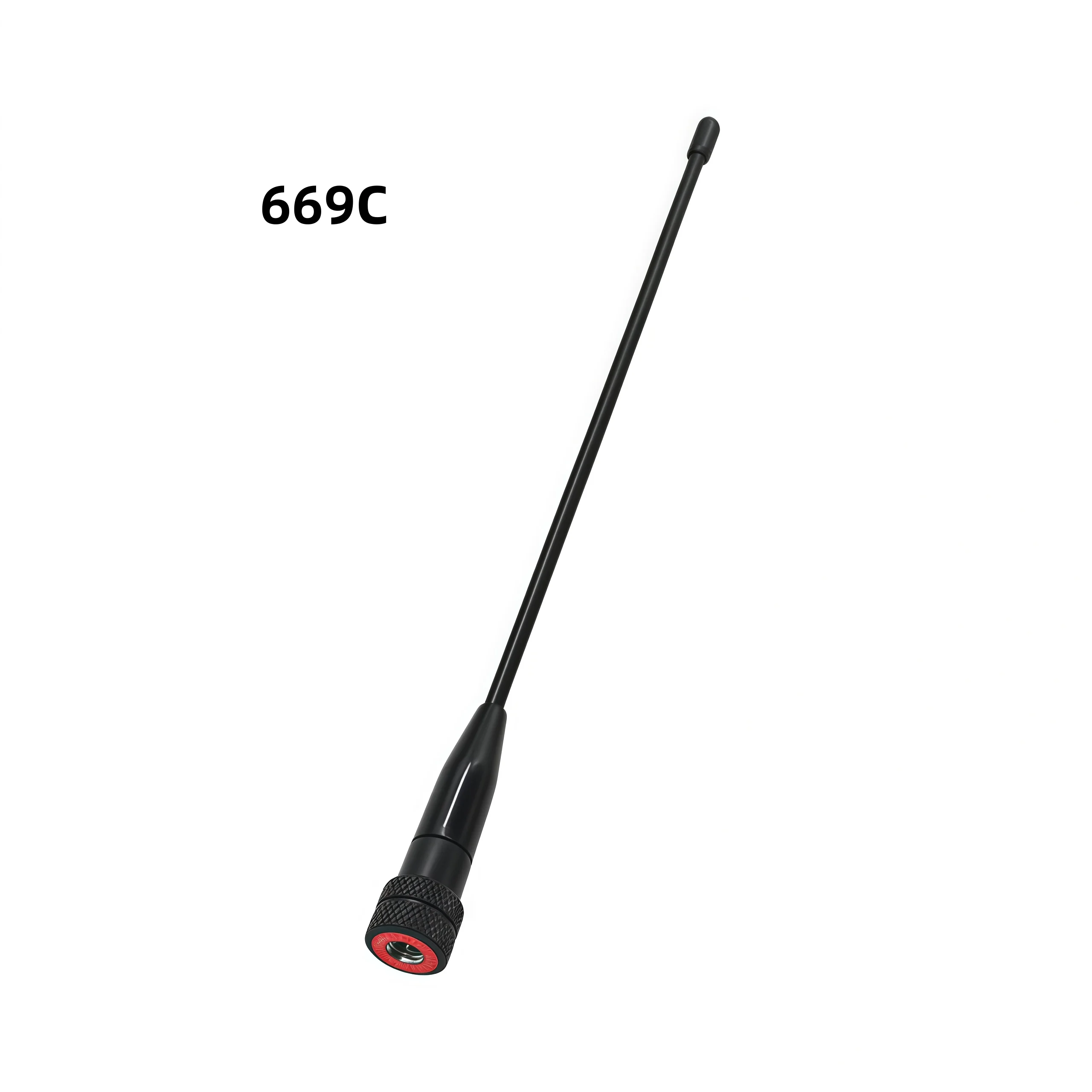 

669C SMA-Male Flexible Dual Band VHF/UHF Two Way Radio Antenna for Baofeng Yaesu Vertex VX-1R VX-2R VX-3R VX-7R 470MHz