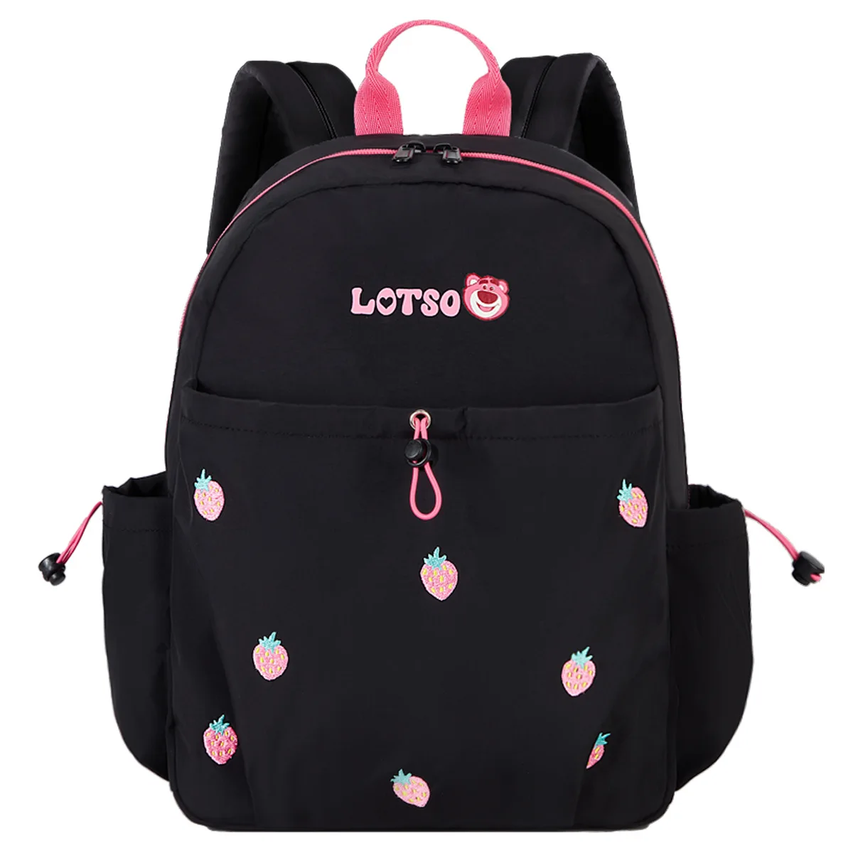 Disney Girl Travel Backpack Kindergarten Backpack Lotso Student Shoulder Orthopedic School Bag Large Capacity Light Mochilas