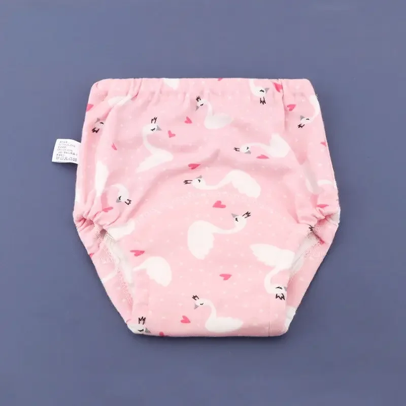 Baby Reusable Diapers 6 Layer Waterproof Reusable Cotton Diapers Breathable Training Shorts Underwear Cloth Pants Nappy