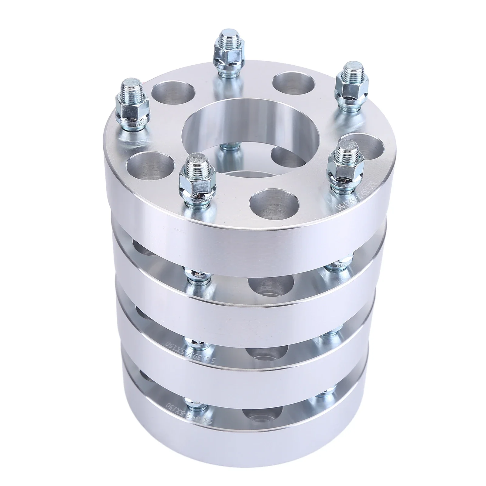 4PCS Flange Hubcentric Wheel Adapter Spacers 1.5inch Hub Centric Wheel Adapter with 14x1.5 Thread Pitch for Tundra Wheels OnRAM