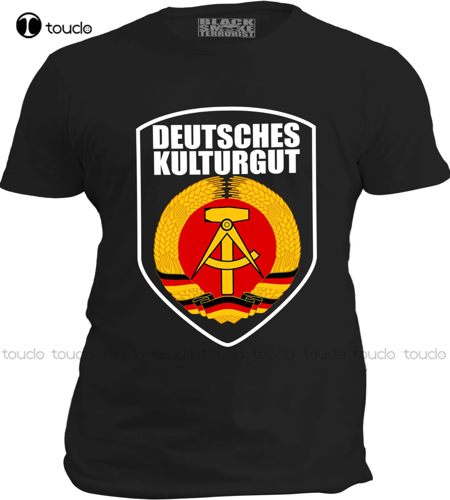 Ddr T-Shirt Kulturgut East Ossis Leipzig Dresden Shirt East Germany New T-Shirts Men Clothing High Quality Shirts