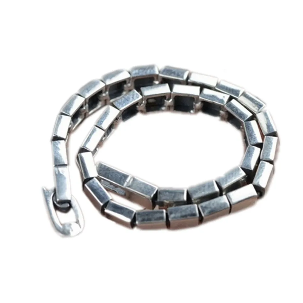 BOCAI New Real S925 Pure Silver Fashionable and Simple Design Woman Bracelet Temperament Literary Jewelry Accessories