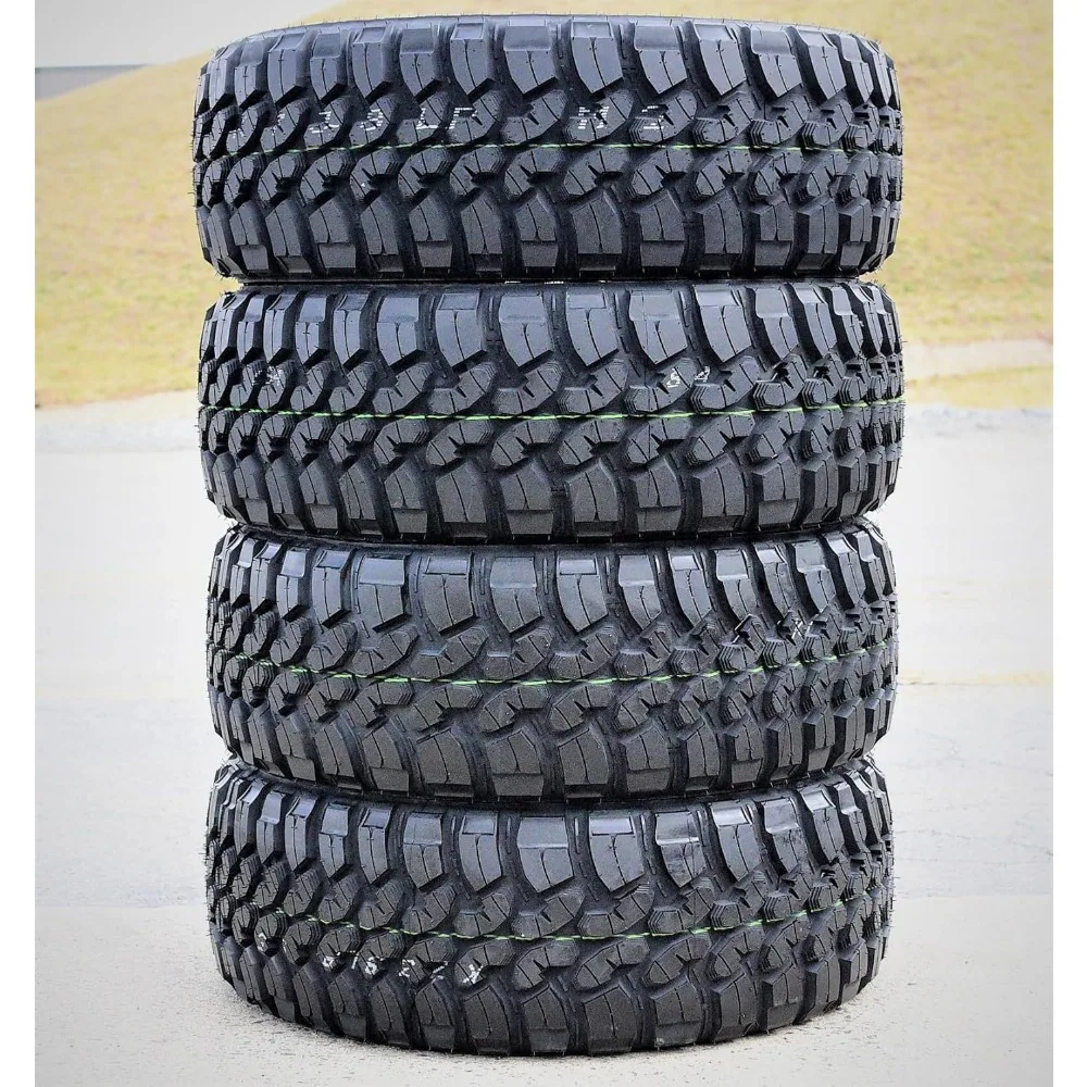 Set of 4 Forceum M/T 08 Plus Mud Off-Road LT235/75R15 Tires - 104/101Q Load Range C 6-Ply BSW   235/75R15