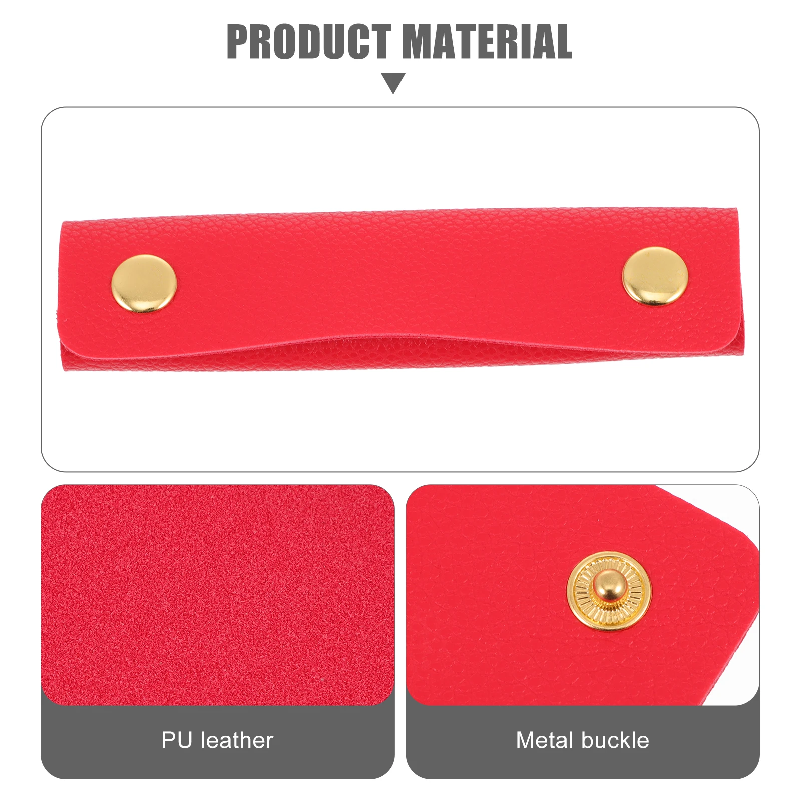 

Handle Protective Cover Protector Bag Luggage Handles Shopping Grip Pu Wrap for