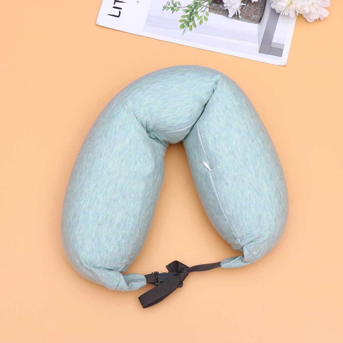 

Neck Pillow U-Type Cotton Office Home Travel Car Rest Pillow Comfortable Sleeping Afternoon Nap