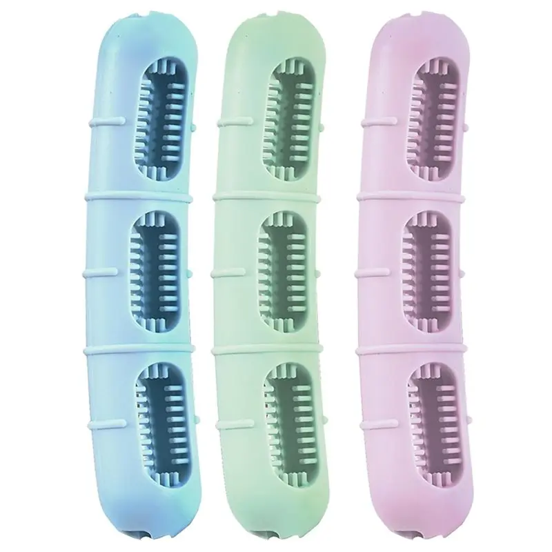 For Health, Interactive Play, And Puppy Teething Bite And Brush Dog Chew :3-Pack