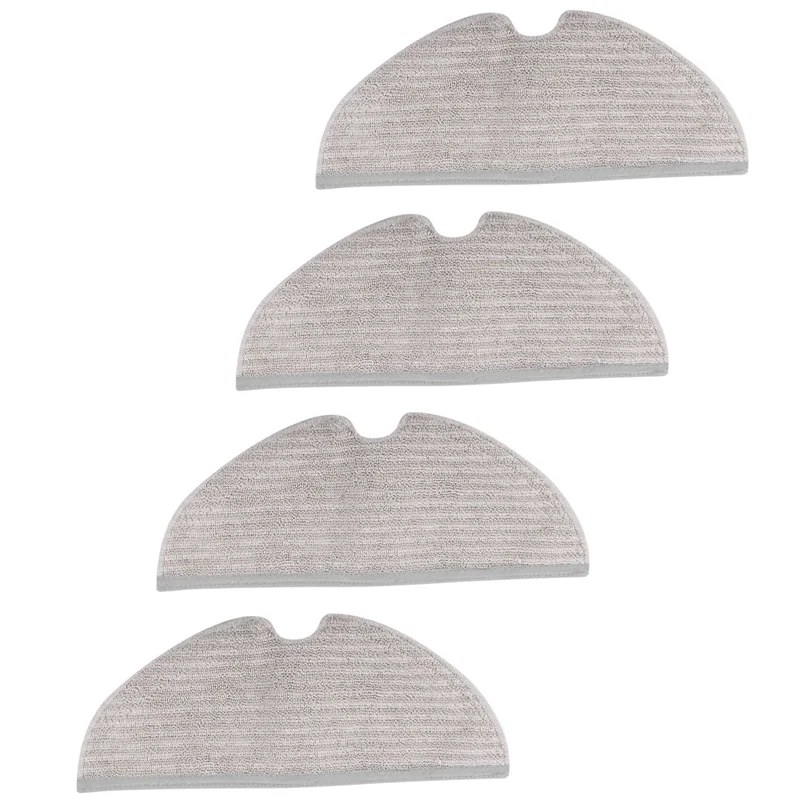 CKFAM-Mop Pad, 4 шт., ткань для швабры из микрофибры для Roborock S6 S6 Pure S6 Maxv S5 Max S5, замена швабры для робота-пылесоса
