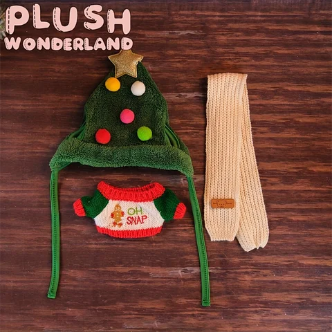 20CM Docka Jultomtekläder Spel Anime Karaktär Söta Plyschkläder Jul Perfekt För Present 8 best sales anime plyschdockakläder - №5