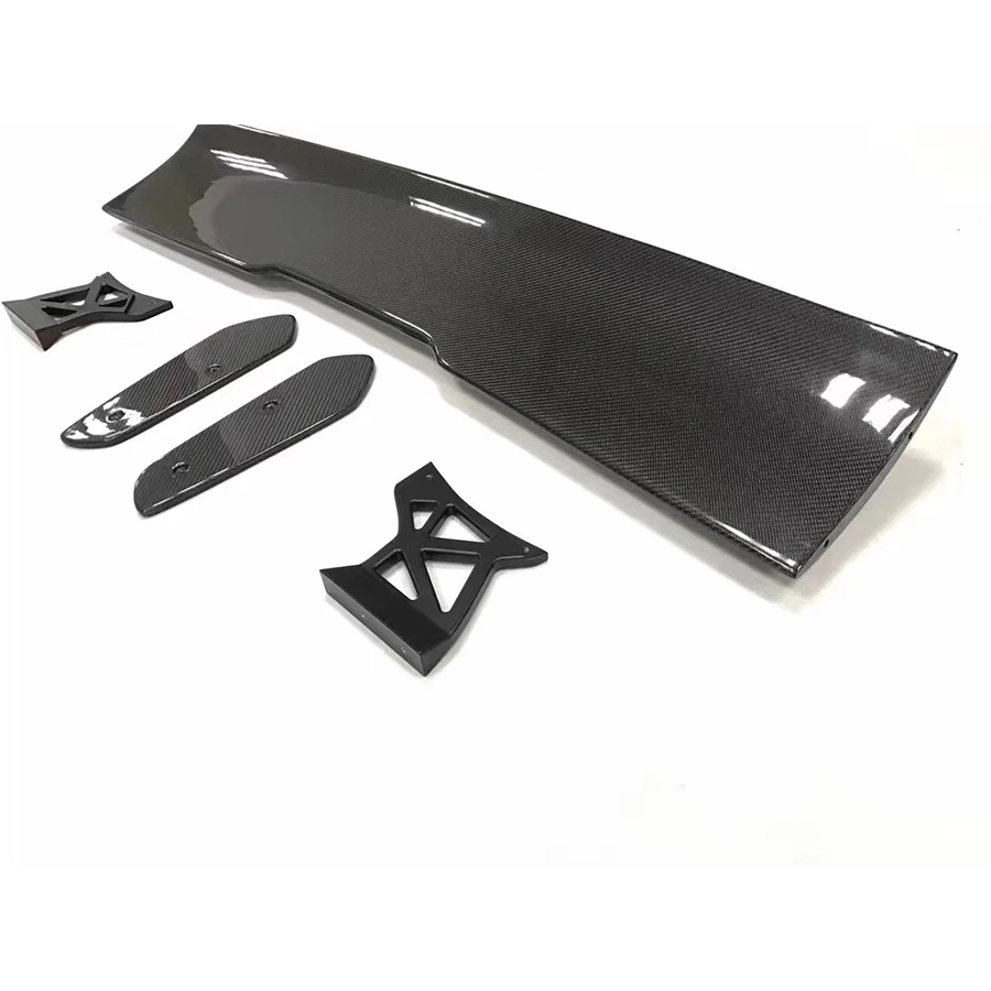 For BMW 5 Series M5 F90 G30 G38 F10 Carbon Fiber Tail fins Rear Trunk Spoiler Guide Wing Rear Wing Car Trunk Diverter GTS Style