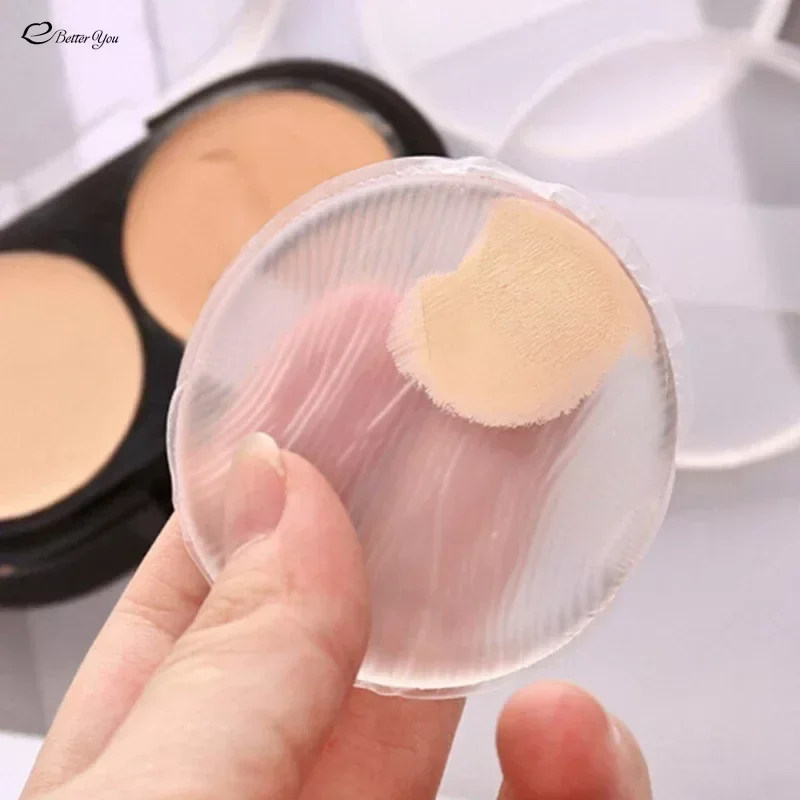 Silicone Powder Jelly Puff Crystal Air Cushion Concealer Transparent Foundation Pad Face Makeup Wet And Dry Sponge Beauty Tools