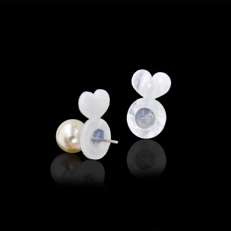 6/24/48pcs Supportive Earring Lifters for Heavy Earrings Back for Ear Studs Lobes Earring Lifter for Heavy Earrings