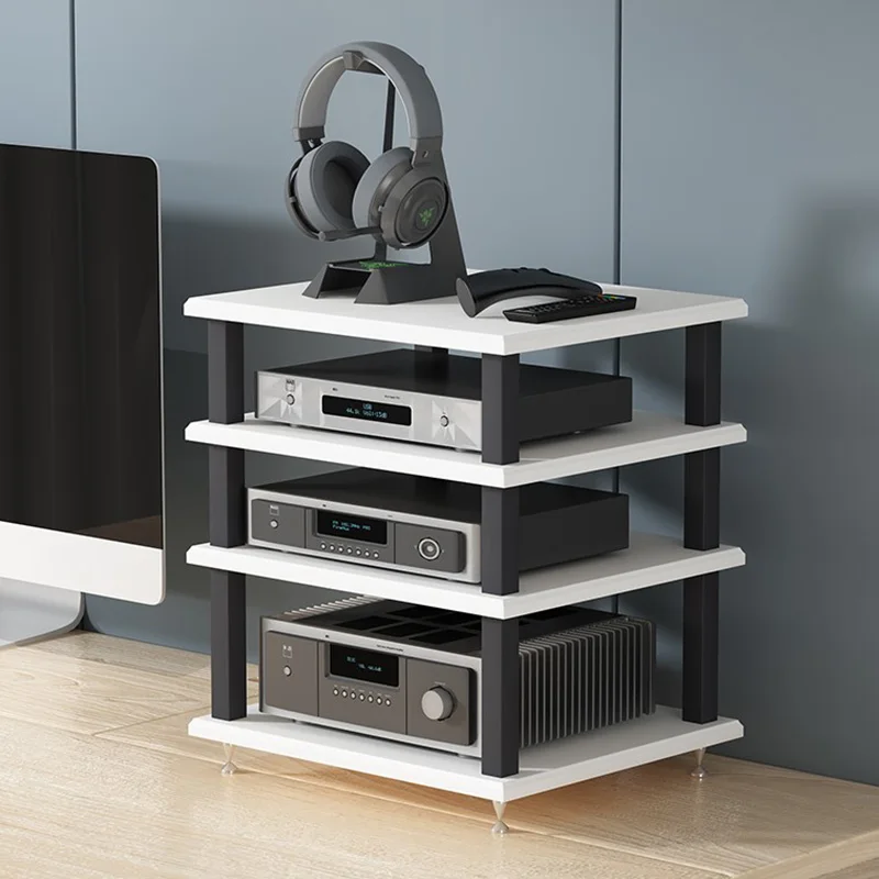35X40cm Amplifier Stand 2-4 Layers Audio Rack E1 Steel Frame Amp Support Loudspeakers Storage Cabinet  For Amplifiers Sound Box
