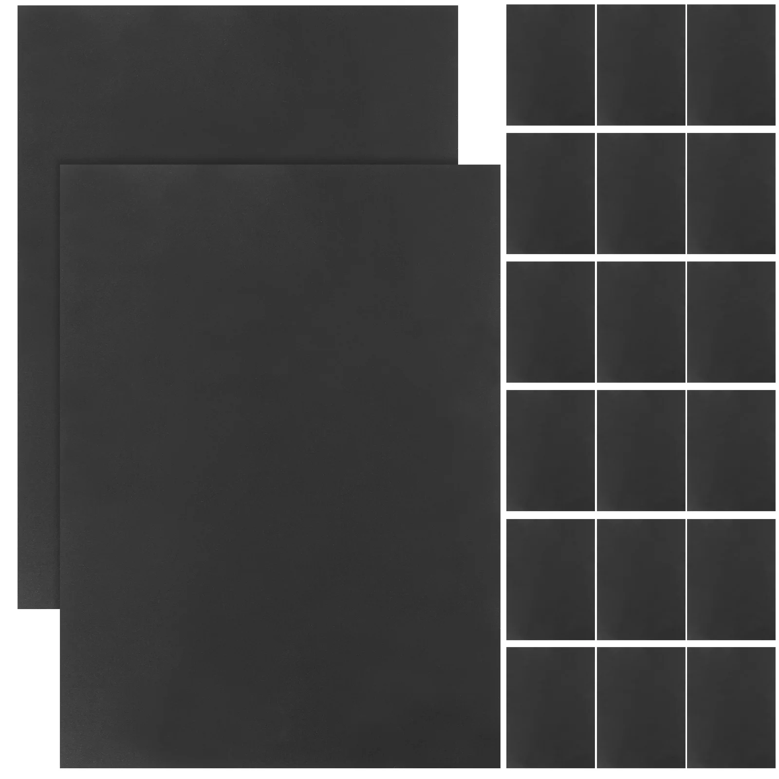 

50 Pcs Origami 's Handmade Paper Diy Papers Card Making Jam Crafting Black Materials