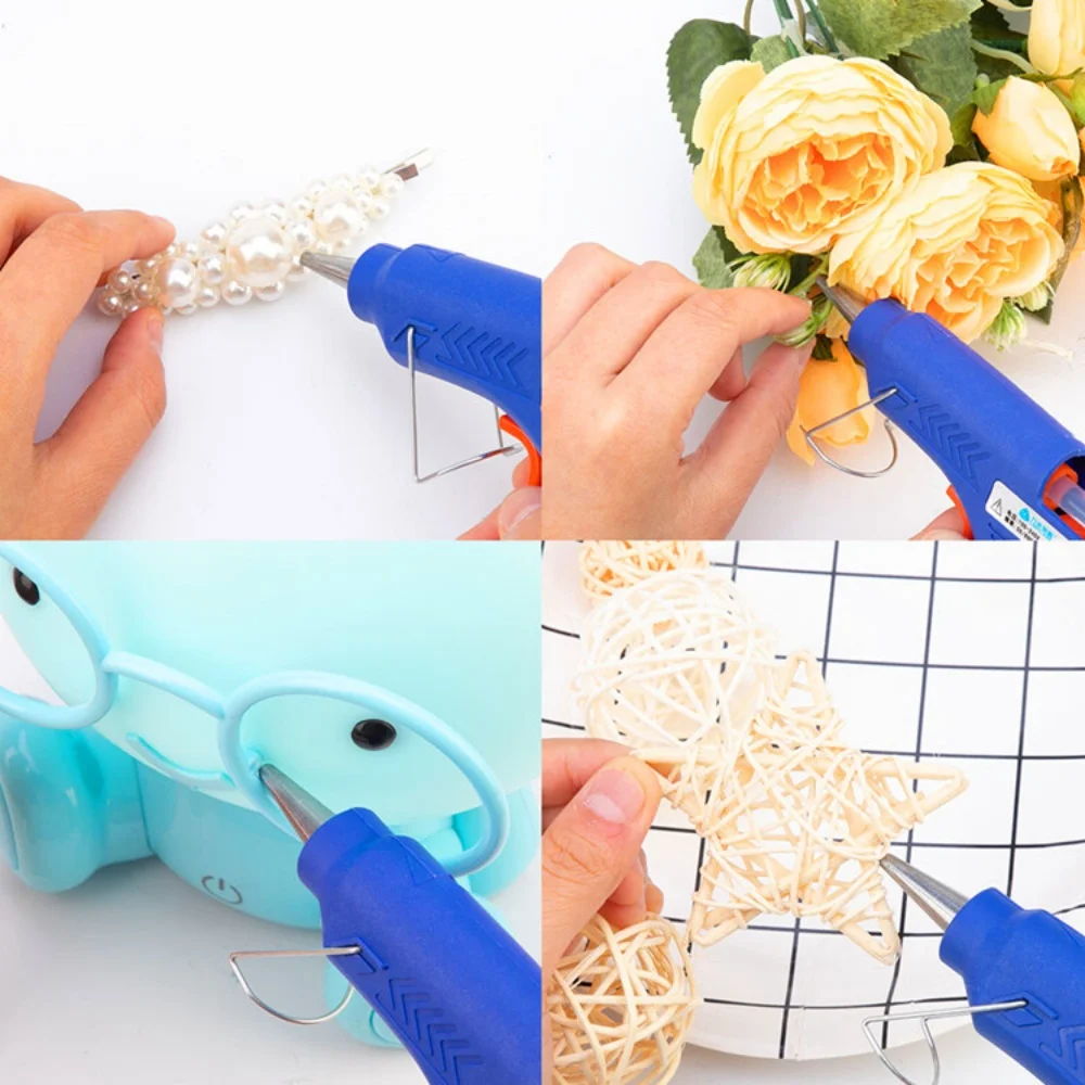 Hot Melt Glue Gun20W Hot Melt Glue Gun Using Glue Stick for DIY Handicrafts, Arts and Crafts, Christmas Gifts, Quick Home Repair