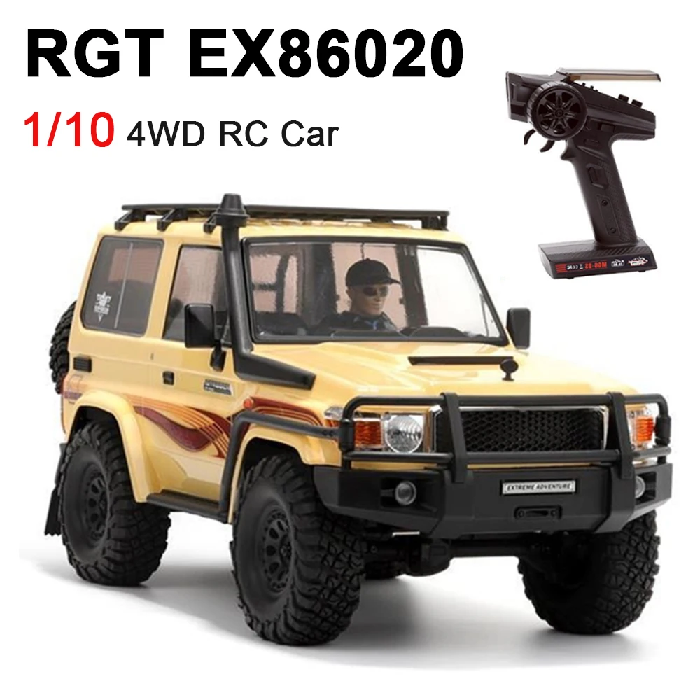 

1/10 RGT Ex86020 2.4G Intruder 4wd Off Road Climbing Vehicle Rc Car Electric Remote Control Car Toy Children Boy Birthday Gift