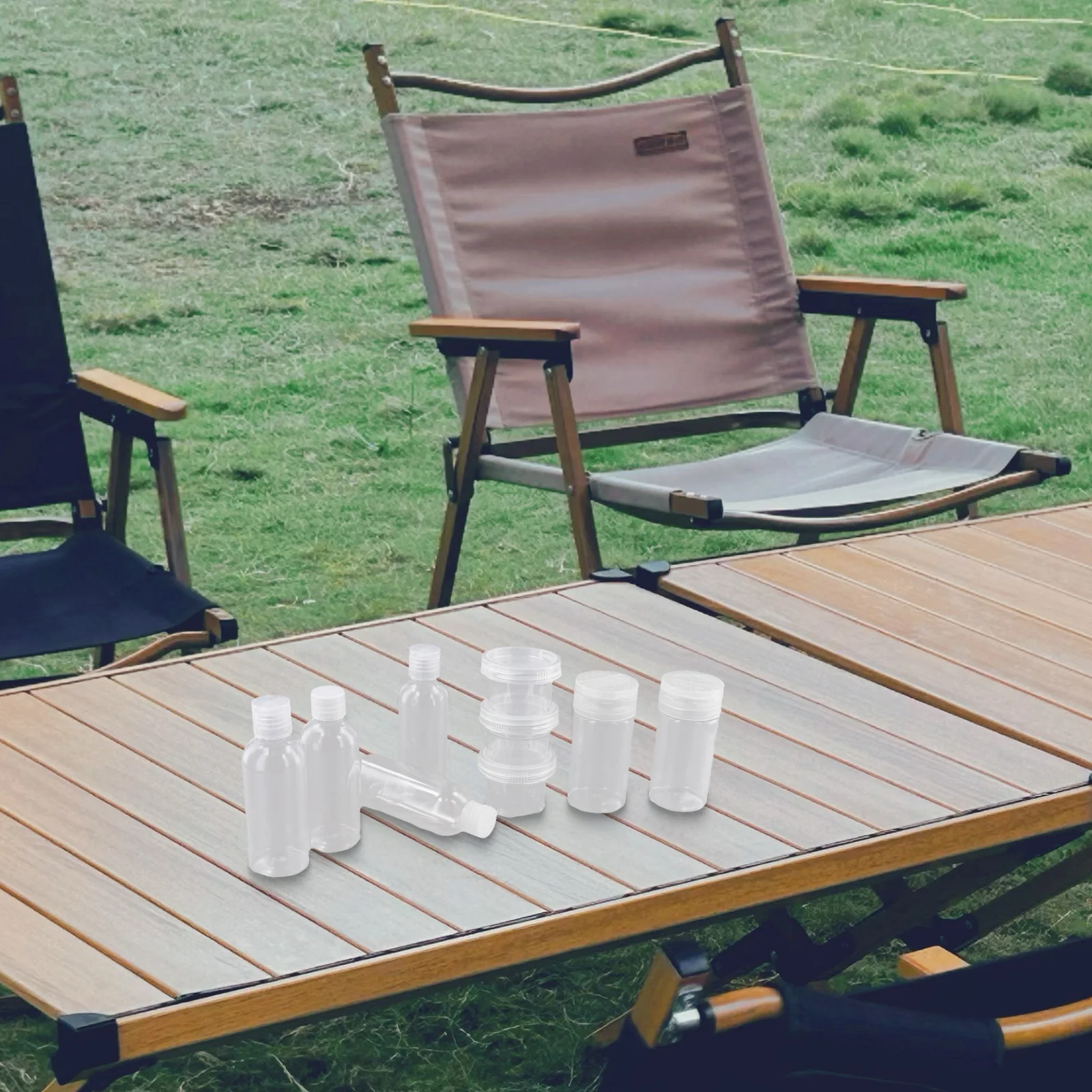 

For Outdoor Cooking Camping Condiment Set Camping Spice Kit Camping Outdoor Cooking Waterproof Oxford Cloth Bag