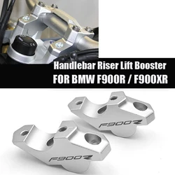 CNC Aluminum Motorcycle Handlebar Riser Lift Booster For BMW F900R F900XR F 900 R XR F900 R XR Handle Booster Pads Holder Kit