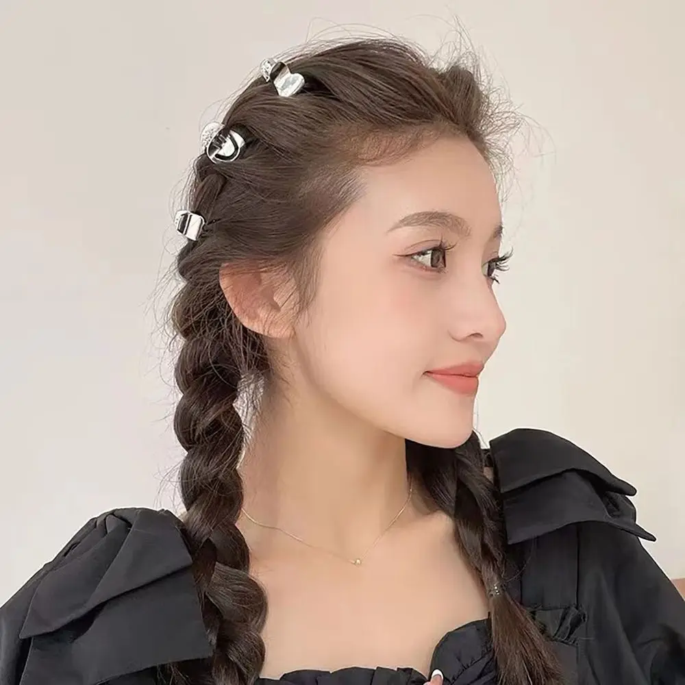 Мини-заколка для волос с защитой от сутулости, простая металлическая челка в Корейском стиле, заколка для волос, аксессуары для волос с сильным захватом, женская заколка с акулой