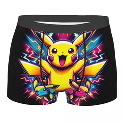 Japanese Anime Game Pokemon Underpants Breathbale Panties Men's Underwear Ventilate Shorts Boxer Briefs