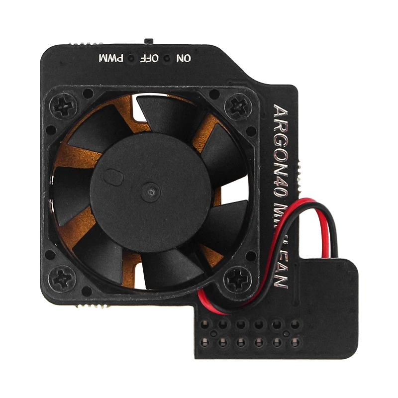 

Raspberry Pi 4 Argon Mini Fan with CPU Heatsink 5V Mini Cooling Fan ON/OFF/PWN Switch Control for Raspberry Pi 4 3 Model B