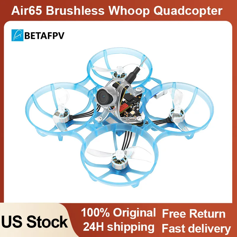 

BETAFPV Air65 Бесщеточный квадрокоптер Whoop RC Гоночные дроны 2025г