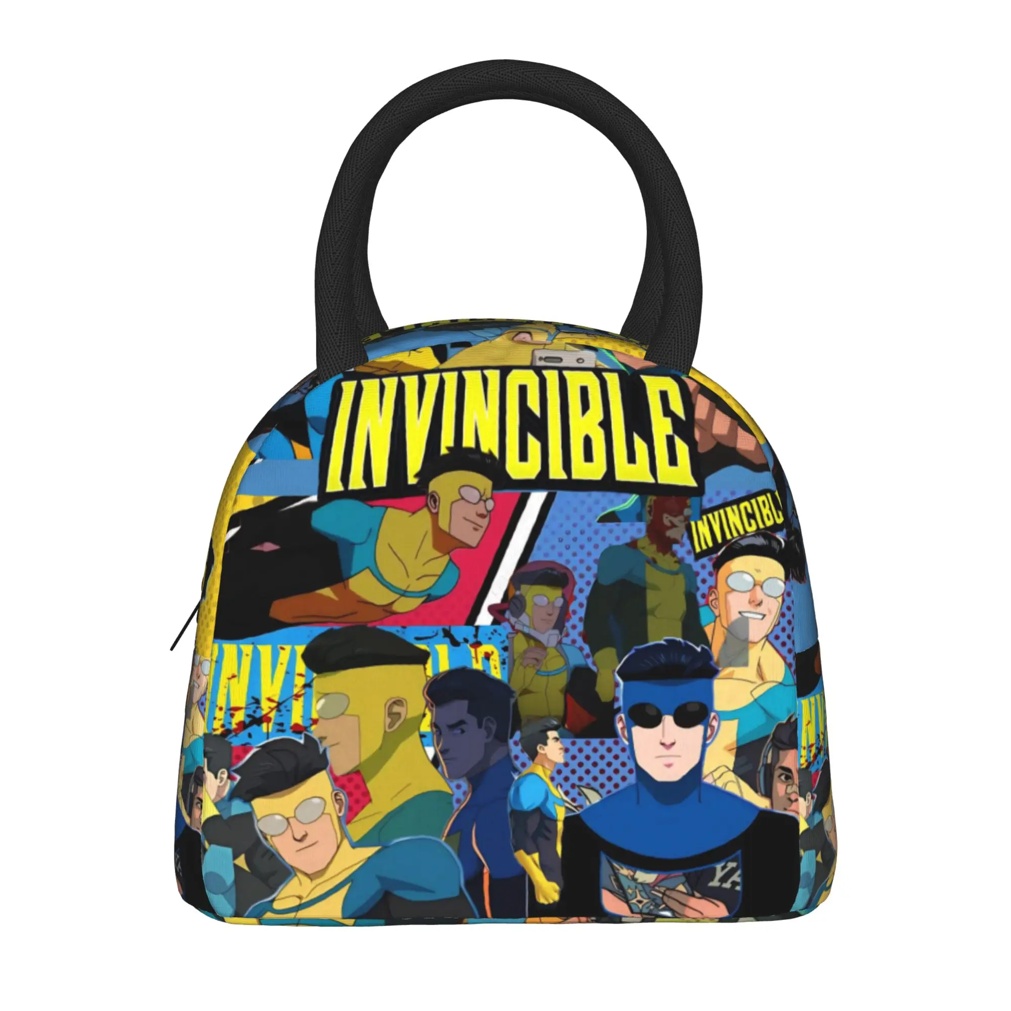 Insulated Lunch Bags Invincibles Comic Accessories  Food Box Multifunction Thermal Cooler Lunch Box For School