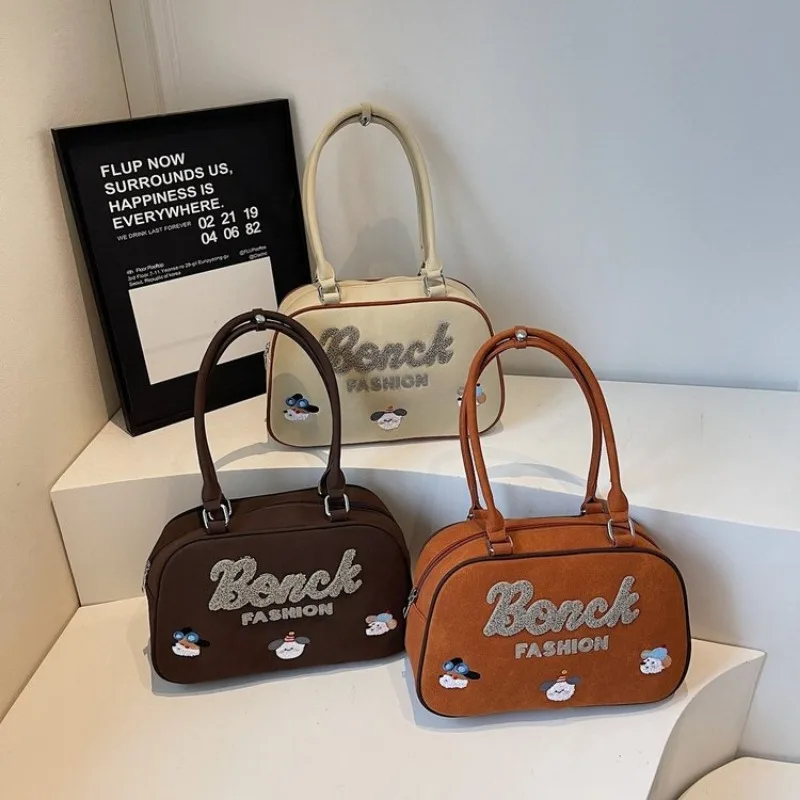 

Стильная сумка JK, сумка через плечо с ретро-принтом, сумка для покупок для дальнозоркости, регулируемая подмышками, повседневная, для повседневного использования, привлекательная, великолепная