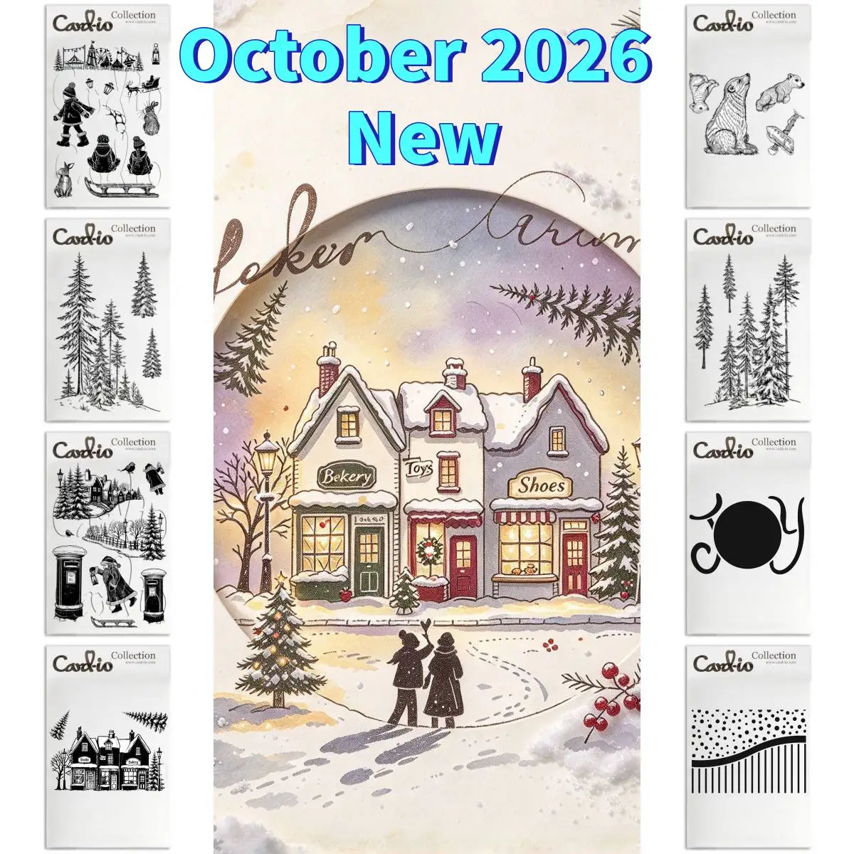 Magical Christmas Multibuy Collection Winter Clear Stamps Stencil For DIY Decorating Scrapbook Paper Card Album October 2026 New