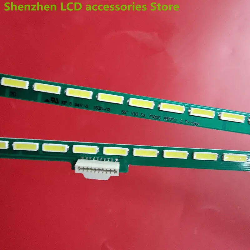 Striscia di retroilluminazione a LED per LG 55UH8507 55UH8500 55UH850V 55 V16 sa 7020g rev0.1 60CM 72LED 100% MEW