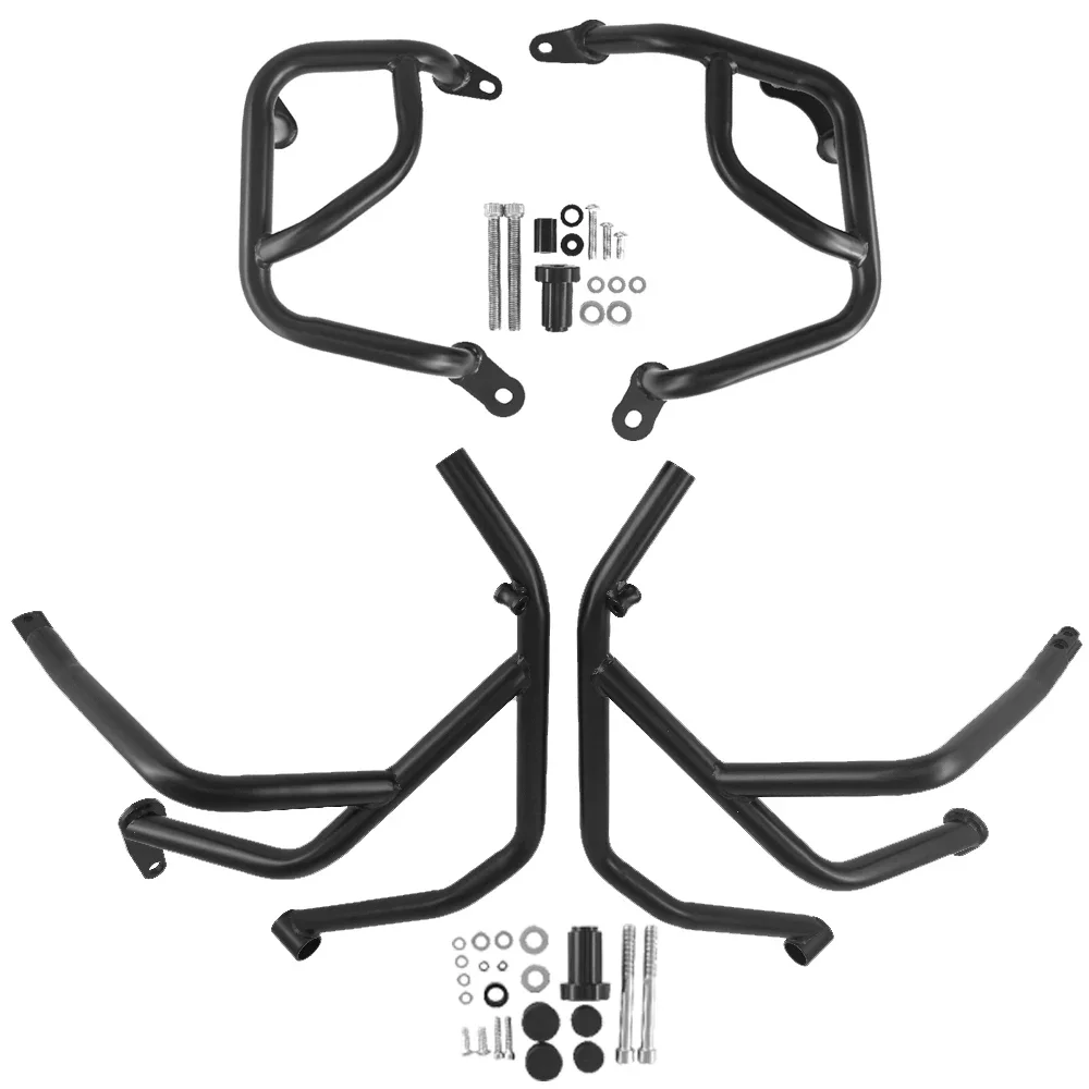 اصطدام حارس محرك دراجة نارية علوي سفلي ، قضيب خزان ، واقي إطار هدية ، BMW F900XR ، F900XR ، F ar XR ،