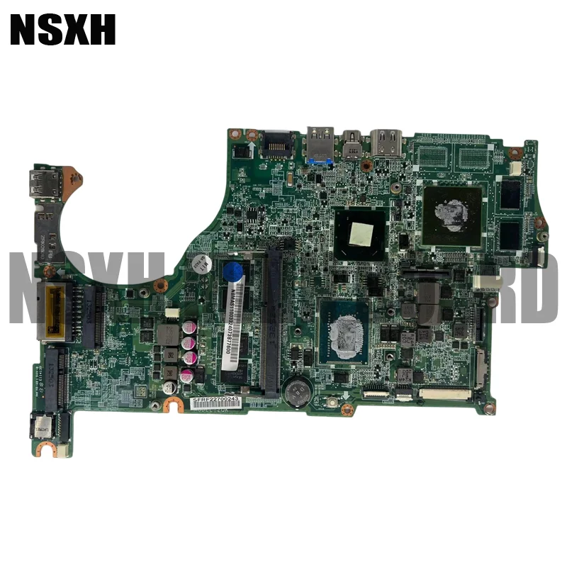 

DA0ZQKMB8E V5-472 V5-472G Laptop Motherboard I5-3337U 4GB GT740M 2GB DDR3 Mainboard 100% Tested Fully Work