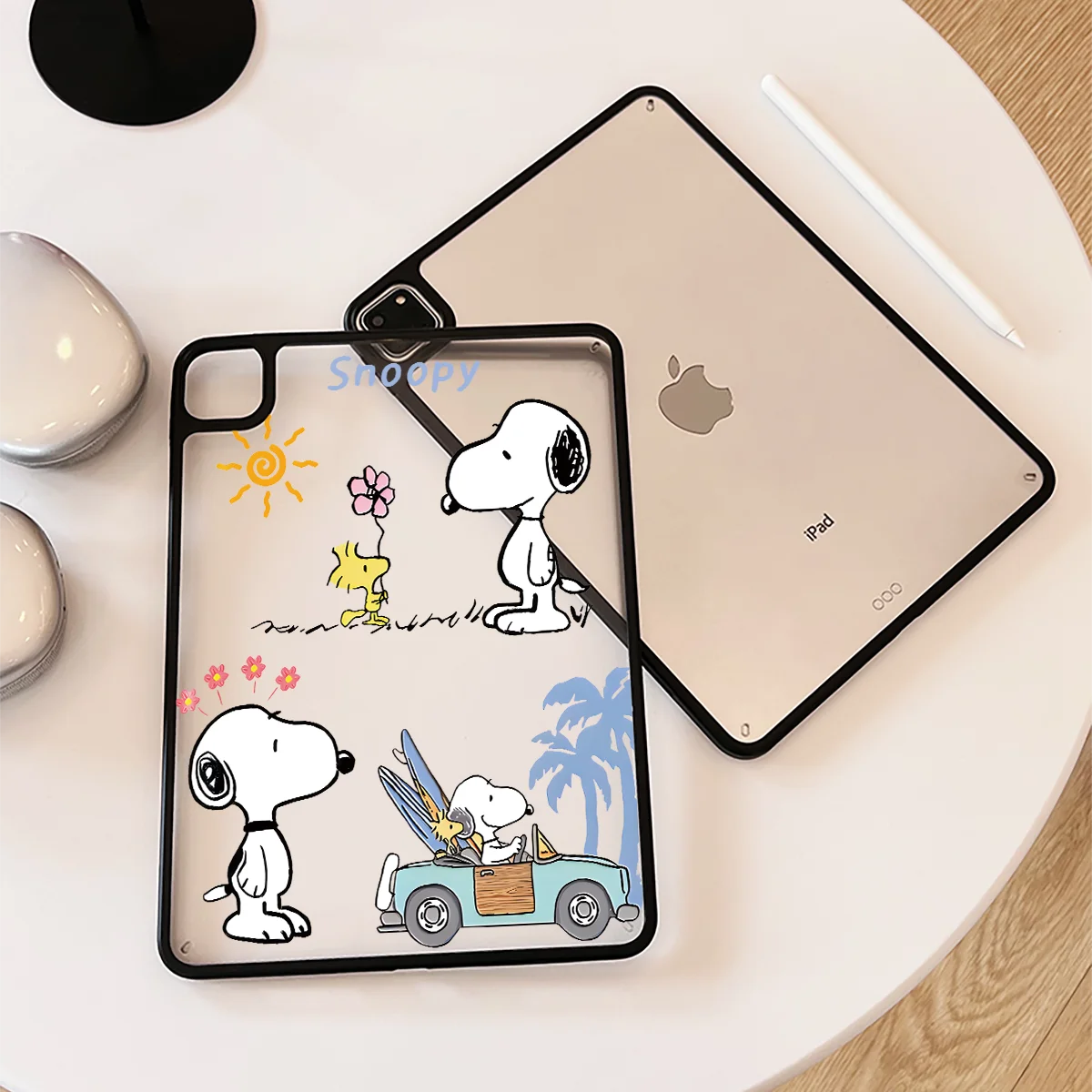 Acrylic Case For iPad Pro 11 2022 2024 7th 8th 9th 10.2 Gen Funda For ipad Air11 Air4 Air5 10th 10.9 Back Cover