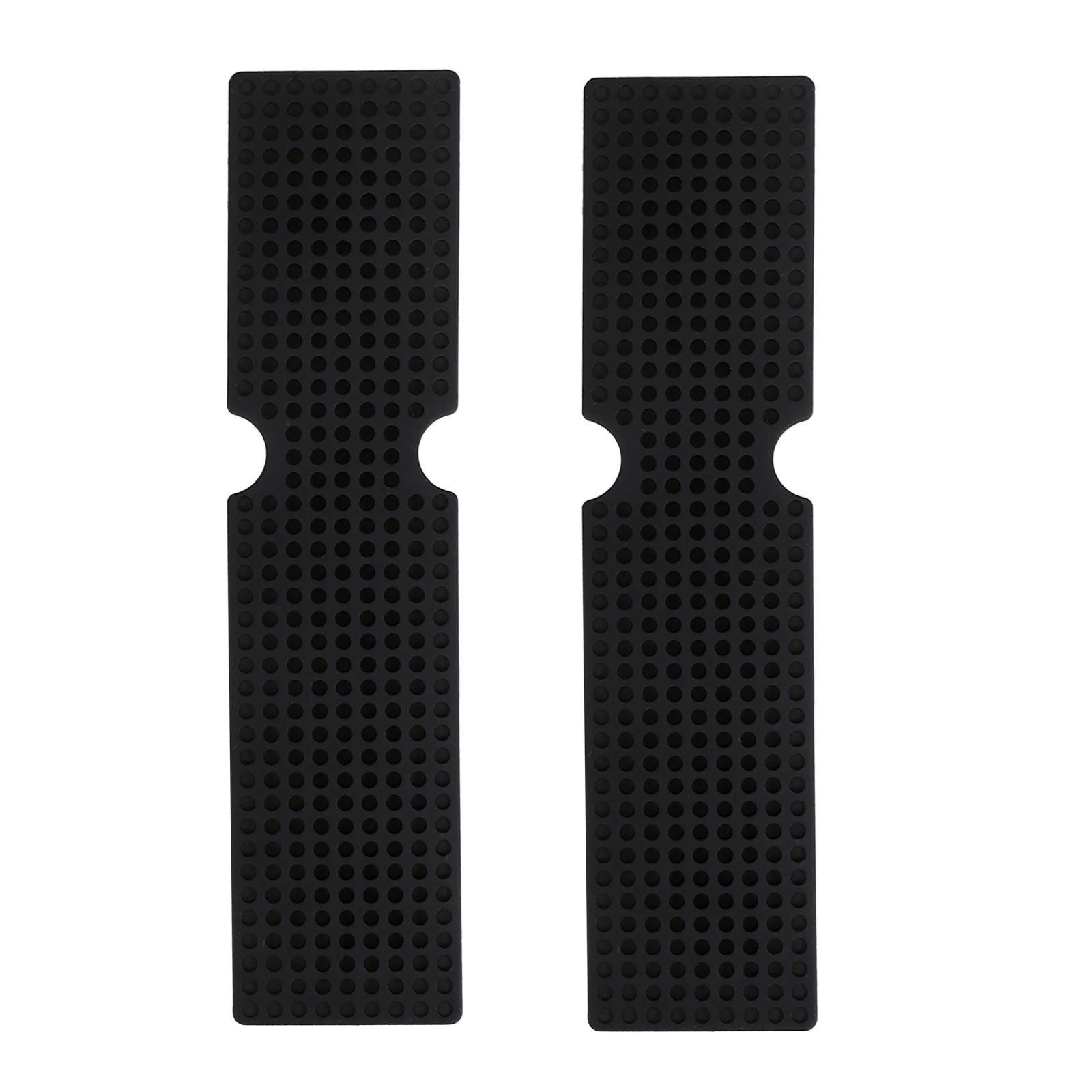 

2Pcs Shock Absorbing Handlebar Pad Tape Soft Silicone Material Easy Install Non-Slip Grip for Cycling Road Bike Use