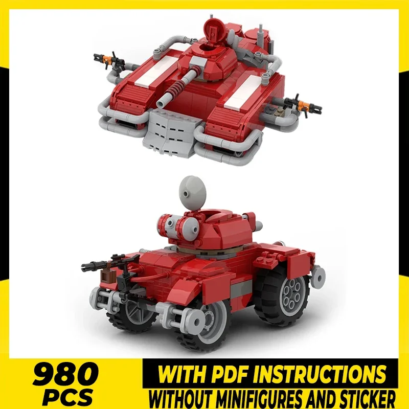 

Популярная игра Wars, модель Moc, строительные кирпичи, Tundran, технология тяжелого танка, модульные блоки, подарки, рождественские игрушки, наборы «сделай сам», сборка