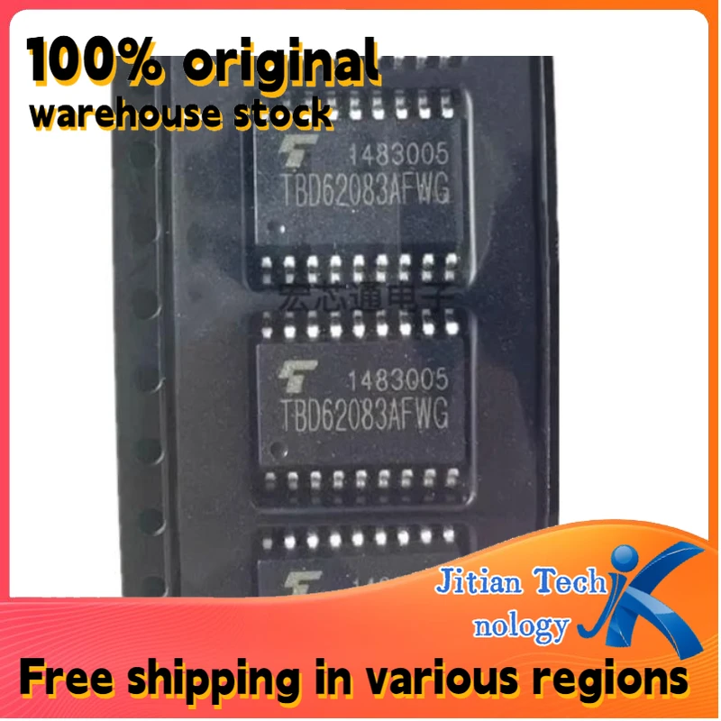 100% original inventory 10PCS TBD62083AFWG TBD62083 SOP-18 Darlington transistor array Channel direct sales