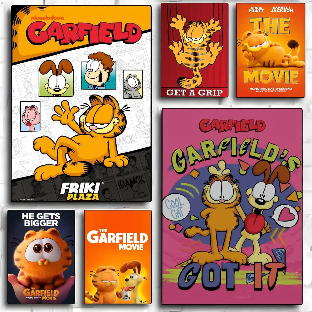 Anime The G-Garfields Poster HD Art Sticky Wall Room Decor Home Waterproof Home Living Bar Aesthetic Decoration